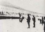 Predaja prelazne zastave izmedju 3. brigade i 43. diviziona.jpg