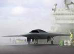 Northrop_Grumman X-47B UCAS on carrier deck.jpg